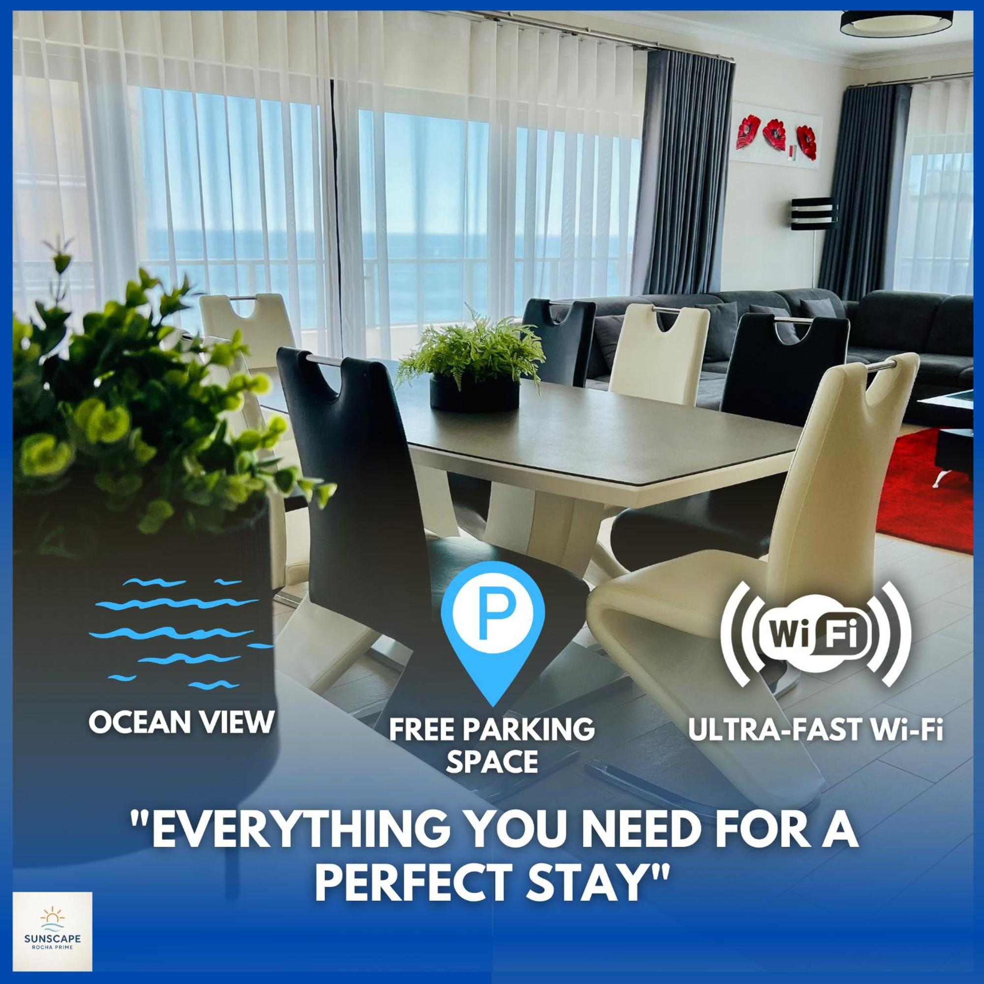 Sunscape Rocha Prime - Oceanview - Wifi - Parking Apartamento *